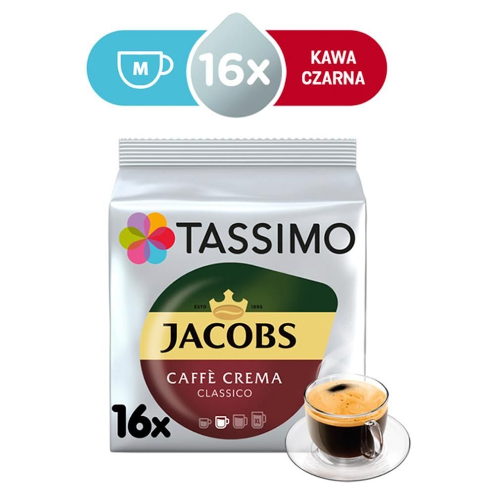 Tassimo Jacobs Caffè Crema Classico Kawa mielona 112 g (16 kapsułek)