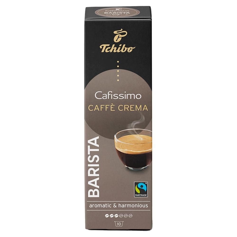 Tchibo Cafissimo Barista Caffè Crema Kawa palona mielona w kapsułkach 80 g (10 x 8 g)