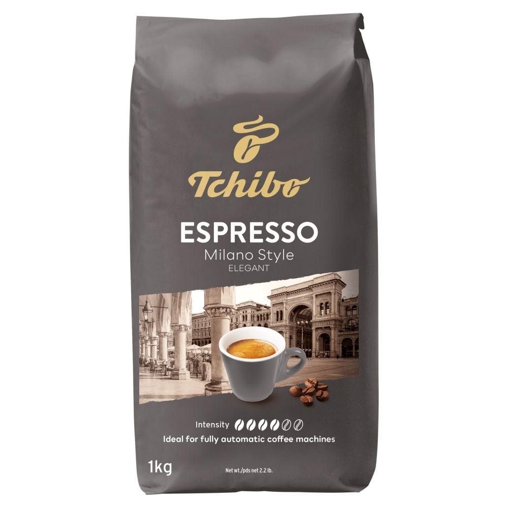 Zdjęcia - Kawa Tchibo Espresso Milano Style  palona ziarnista 1000 g 