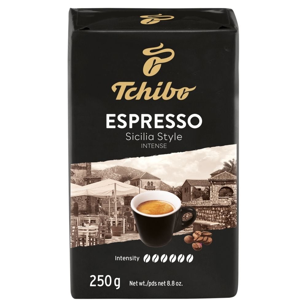 Tchibo Espresso Sicilia Style Intense Roast Kawa Palona Mielona G Zakupy Online Z Dostaw