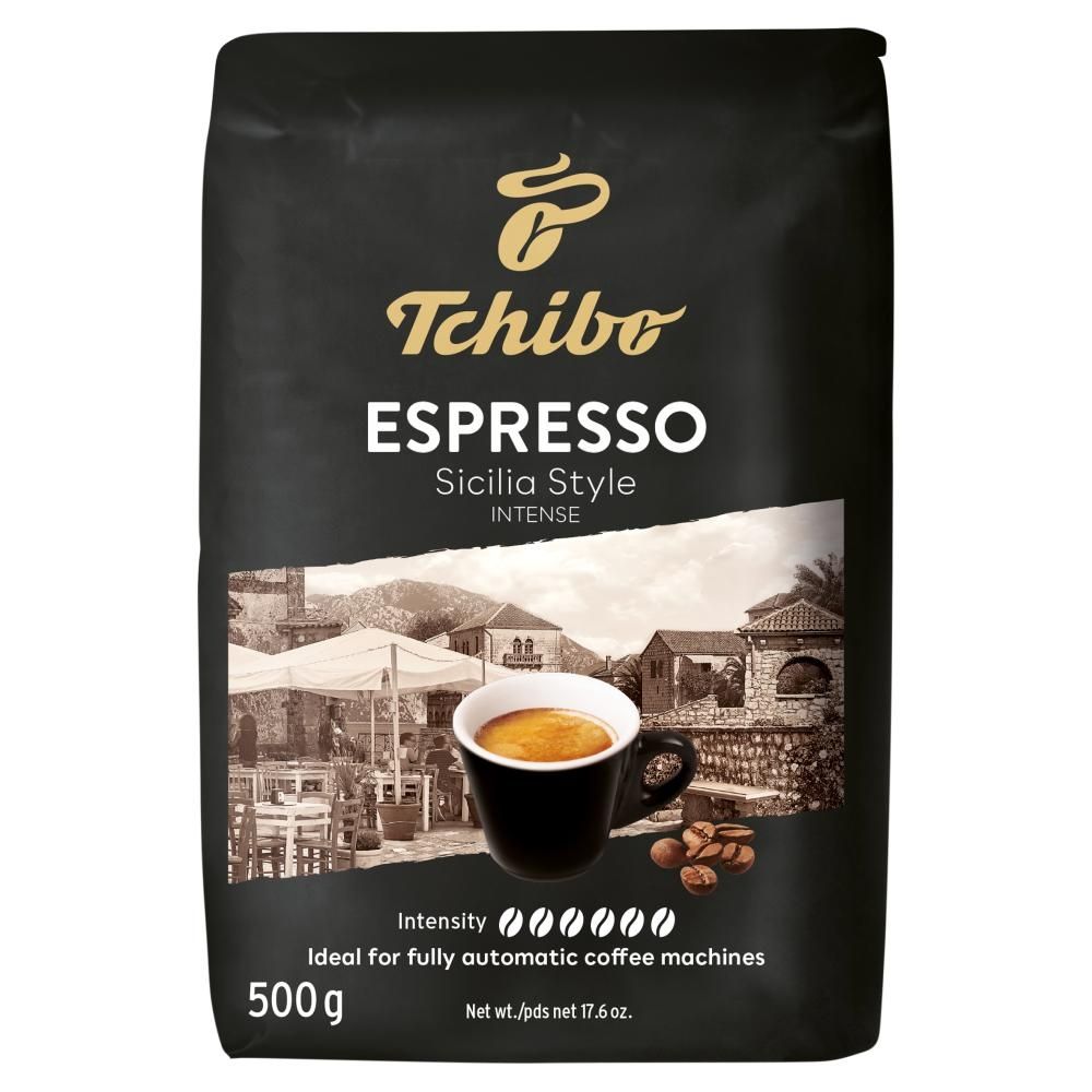 Tchibo Espresso Sicilia Style Intense Roast Kawa palona ziarnista 500 g