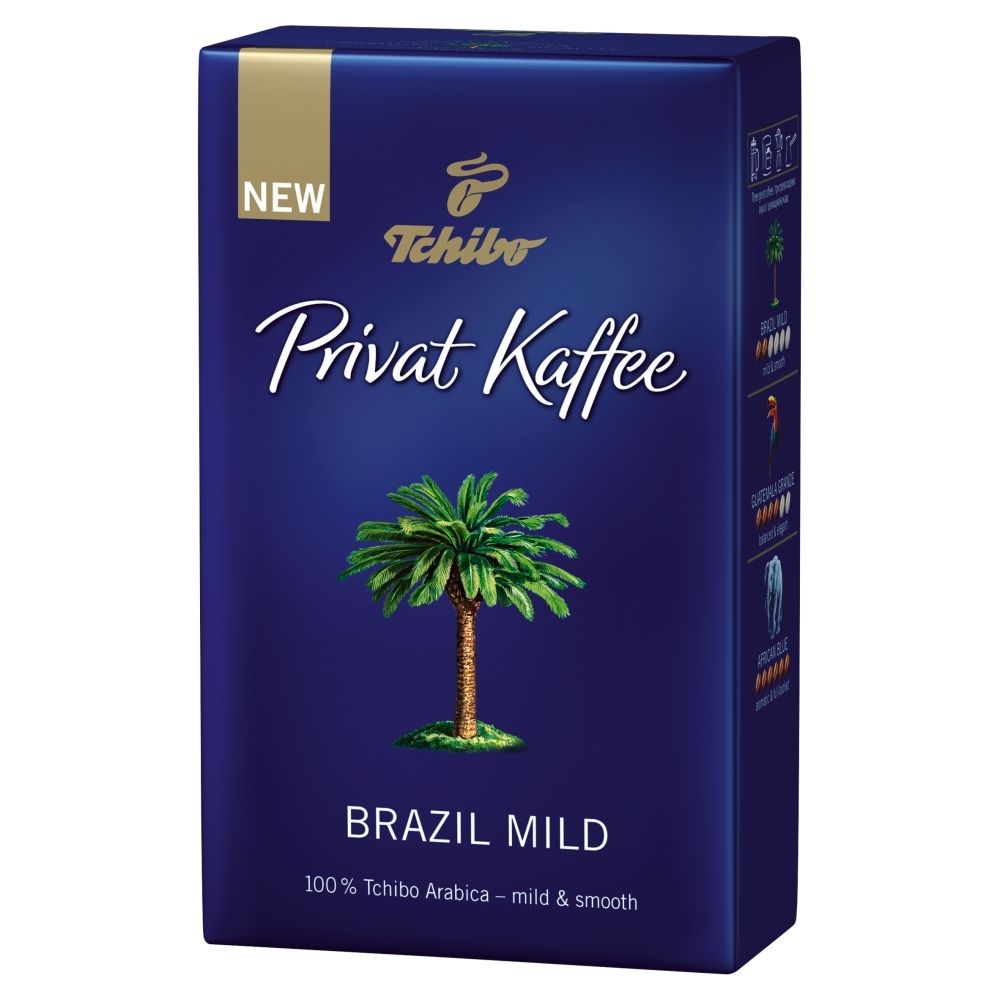 Tchibo Privat Kaffee Brazil Mild Kawa palona mielona 250 g ...