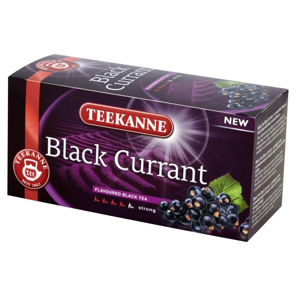 Teekanne Black Currant Mieszanka herbat czarnych 33 g (20 torebek)