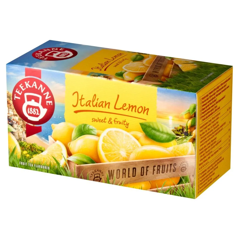 Teekanne World of Fruits Italian Lemon Mieszanka herbatek owocowych 40 g (20 x 2 g)