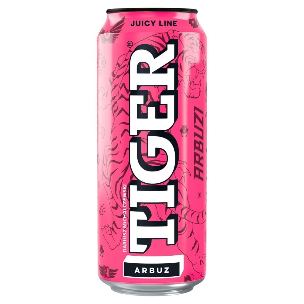 Tiger Gazowany napój owocowy arbuz 500 ml