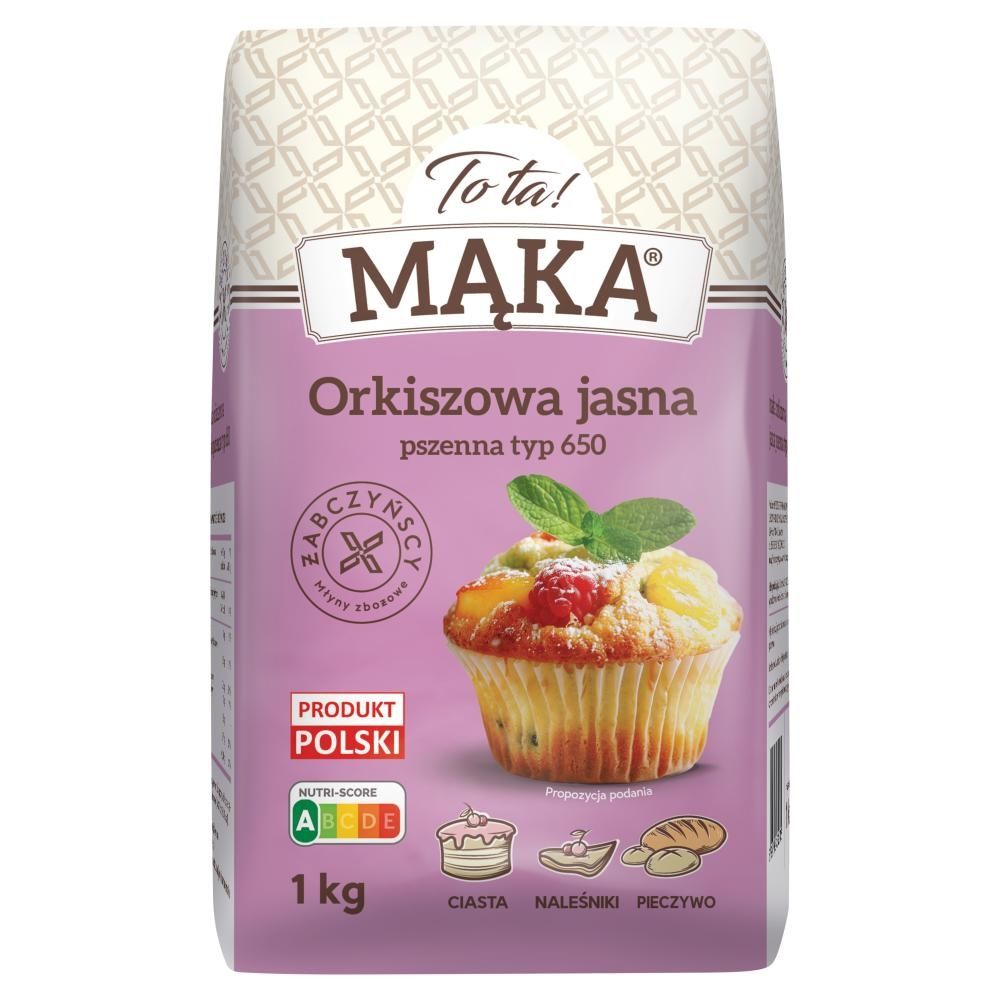 To ta! Mąka orkiszowa jasna pszenna 1 kg