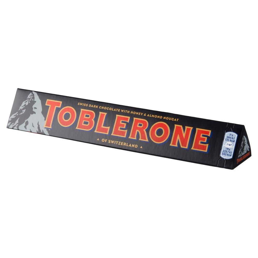 Toblerone Szwajcarska czekolada z nugatem miodowo-migdałowym 100 g