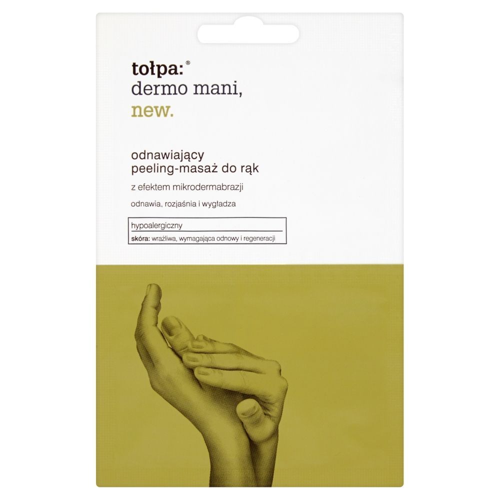 tołpa Dermo Mani New Odnawiający peeling-masaż do rąk 2 x 6 ml