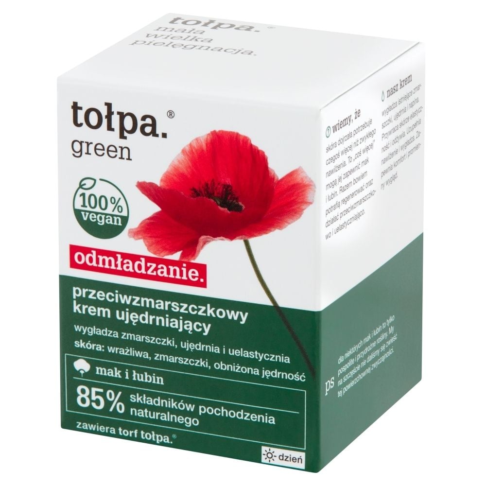 tołpa green odmładzanie Przeciwzmarszczkowy krem ujędrniający 50 ml