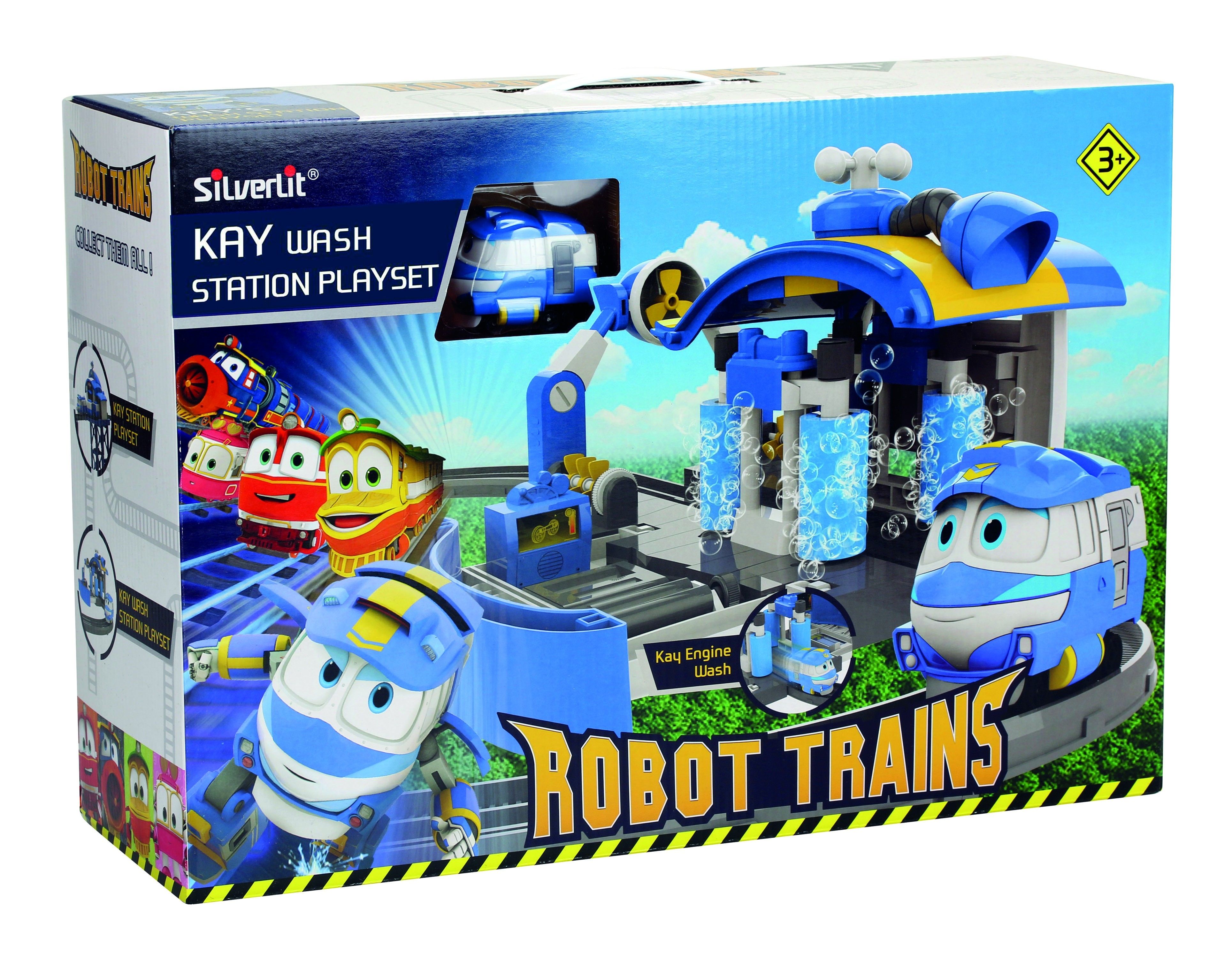 Tor SILVERLIT Myjnia Kay Robot Trains  STM-80171