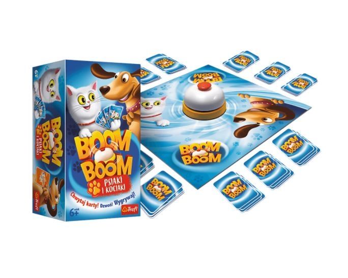 Trefl Gra Boom Boom Psiaki i Kociaki 01909