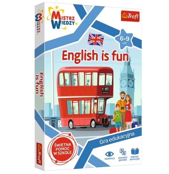 Trefl Gra English is Fun Mistrz Wiedzy 01954