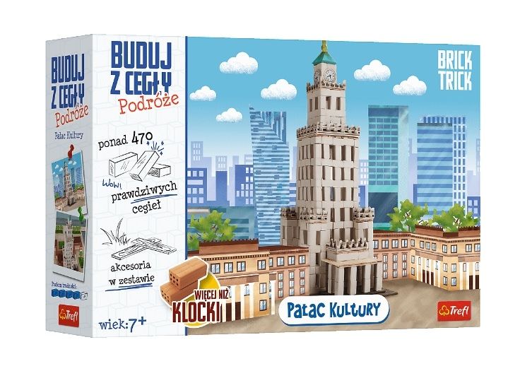 Trefl Brick Trick Klocki ceramiczne Podróże mix