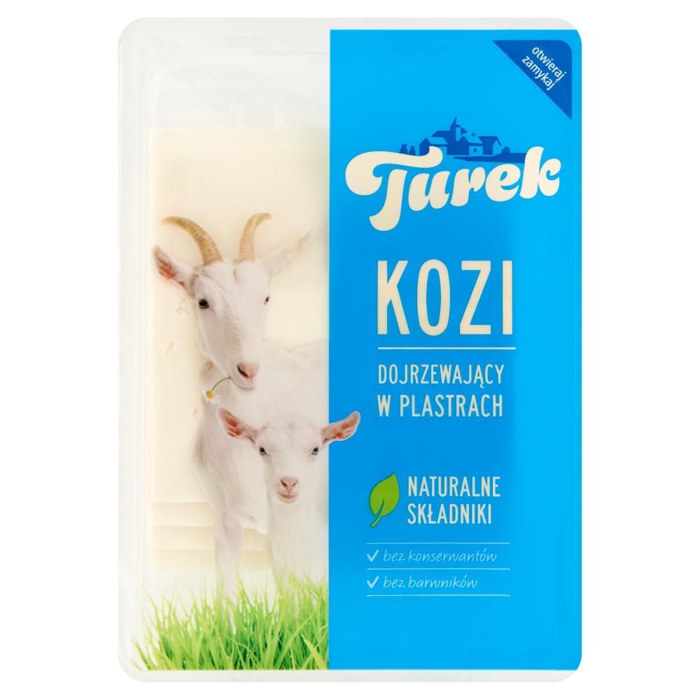 Turek Ser kozi dojrzewający w plastrach 100 g