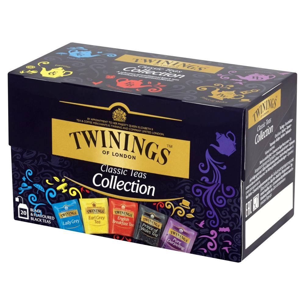 Twinings Kolekcja klasycznych czarnych 5 herbat 40 g (20 x 2 g)