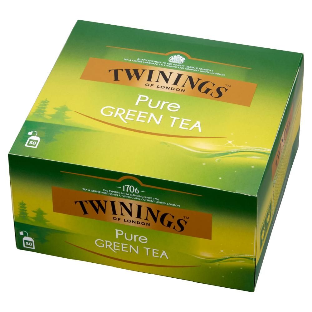 Twinings Pure Herbata zielona 100 g (50 x 2 g)