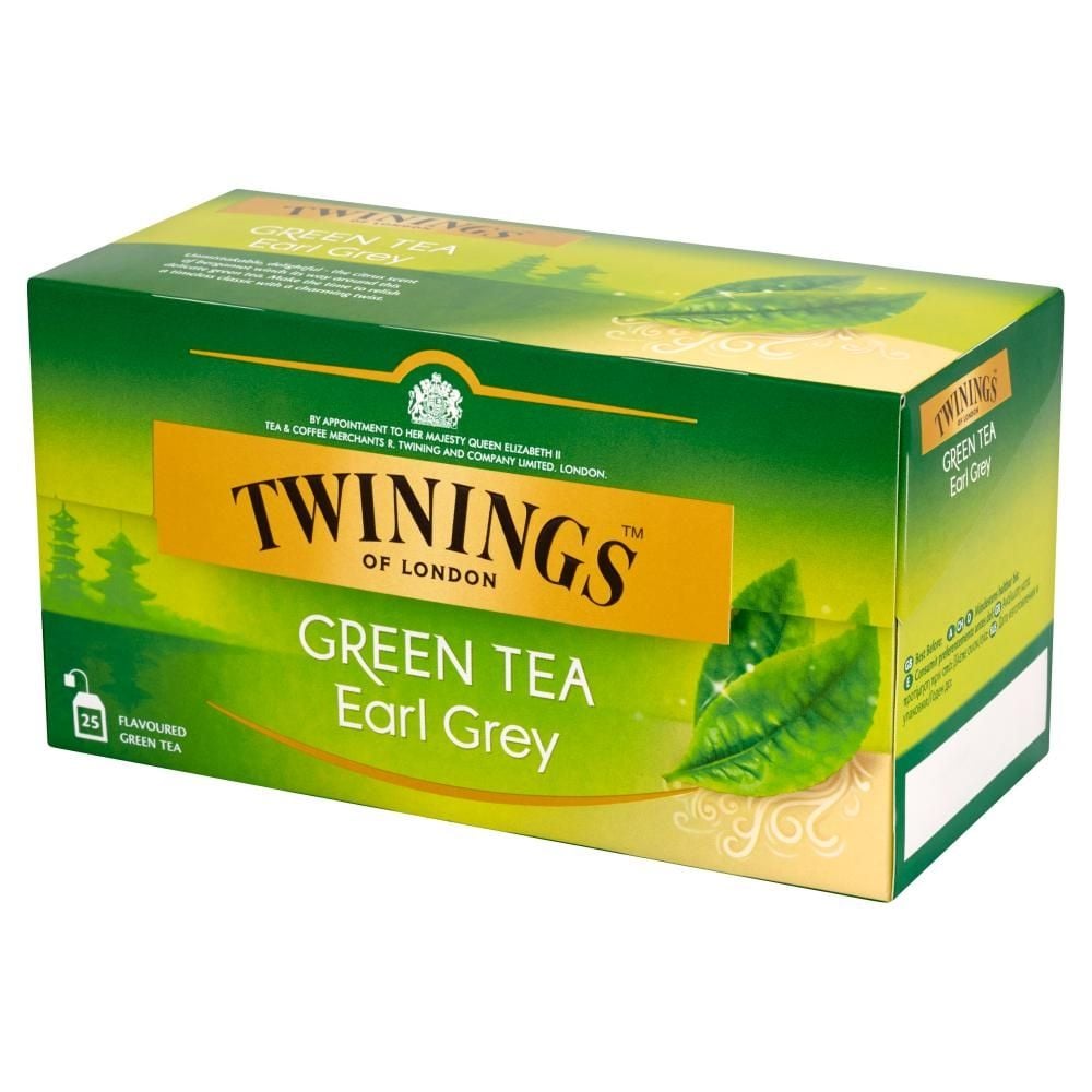 Twinings Zielona herbata z aromatem bergamoty 40 g (25 torebek)