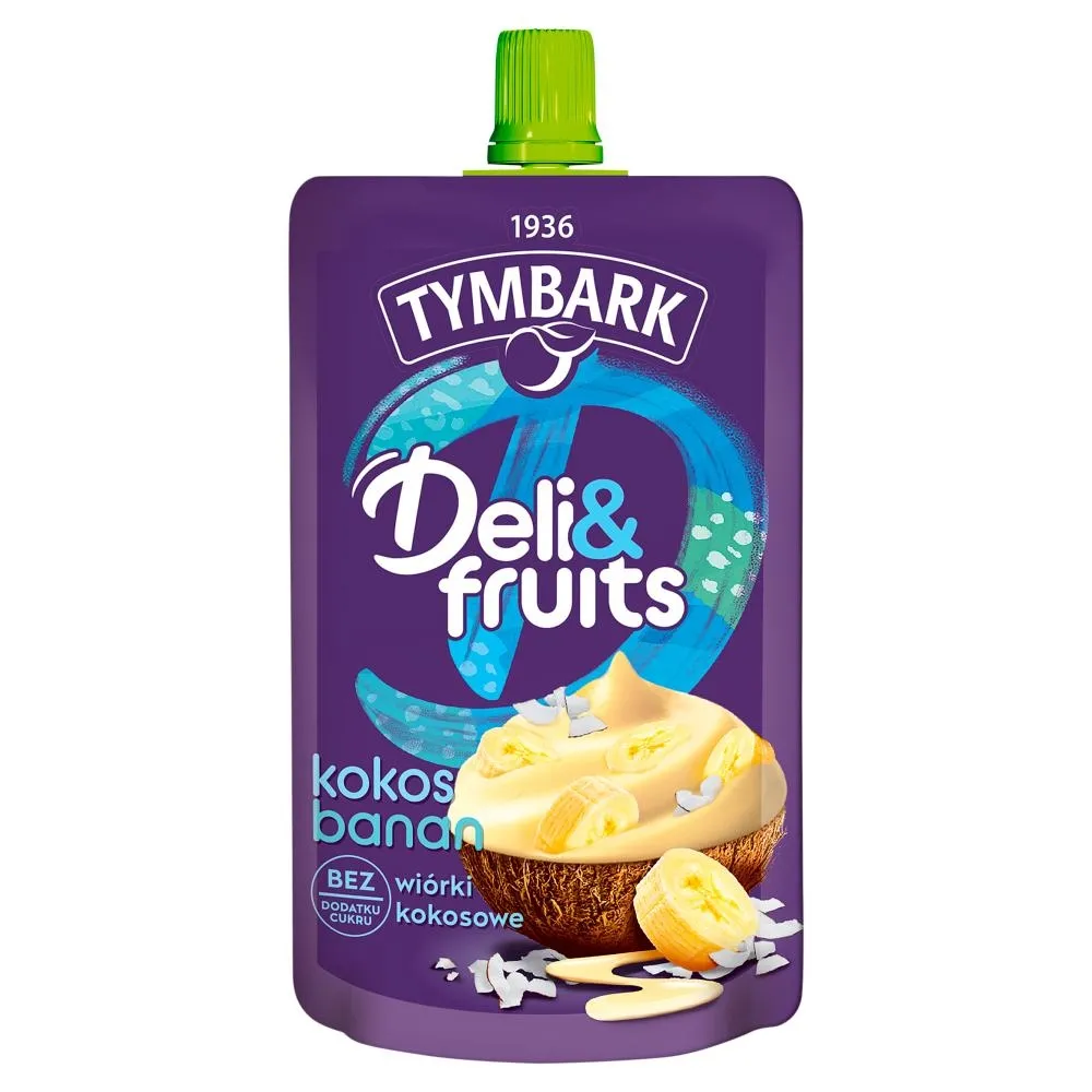 Tymbark Deli&Fruits Mus owocowy kokos banan 170 g