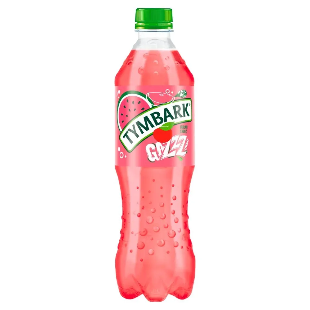 Tymbark Gazzzowany Napój gazowany jabłko arbuz 500 ml