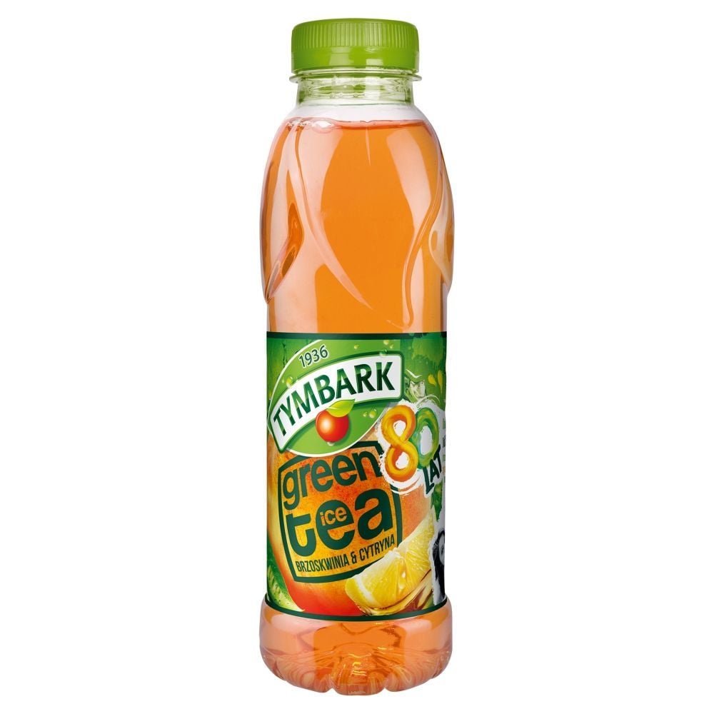 Tymbark Green Ice Tea Brzoskwinia & Cytryna Napój 500 ml