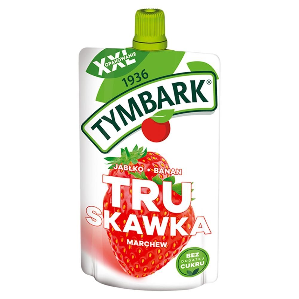 Tymbark Mus jabłko banan truskawka marchew 200 g