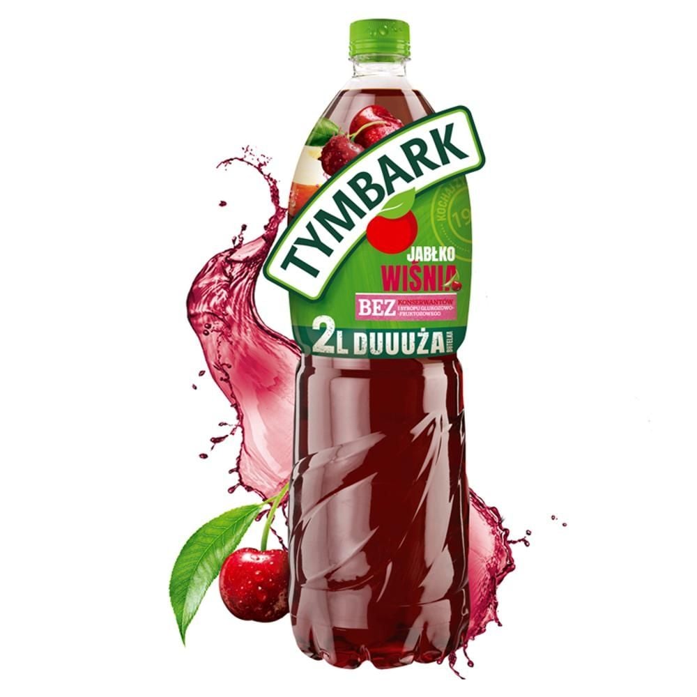 Tymbark Napój jabłko wiśnia 2 l