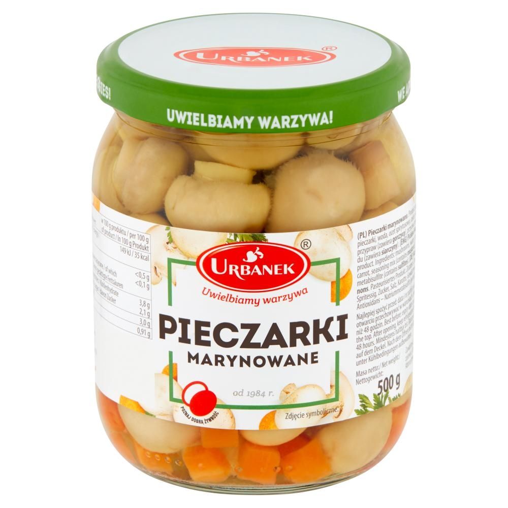 Urbanek Pieczarki marynowane 500 g