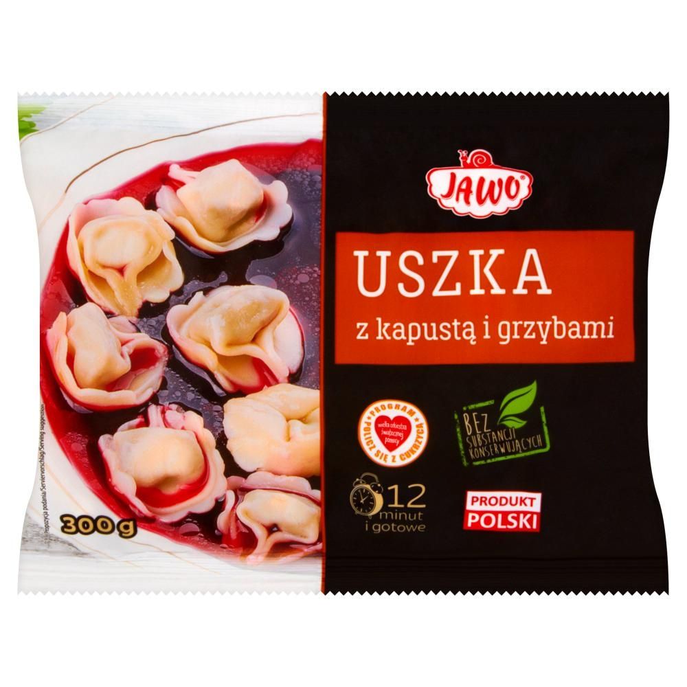 Jawo Uszka z kapustą i grzybami 300 g