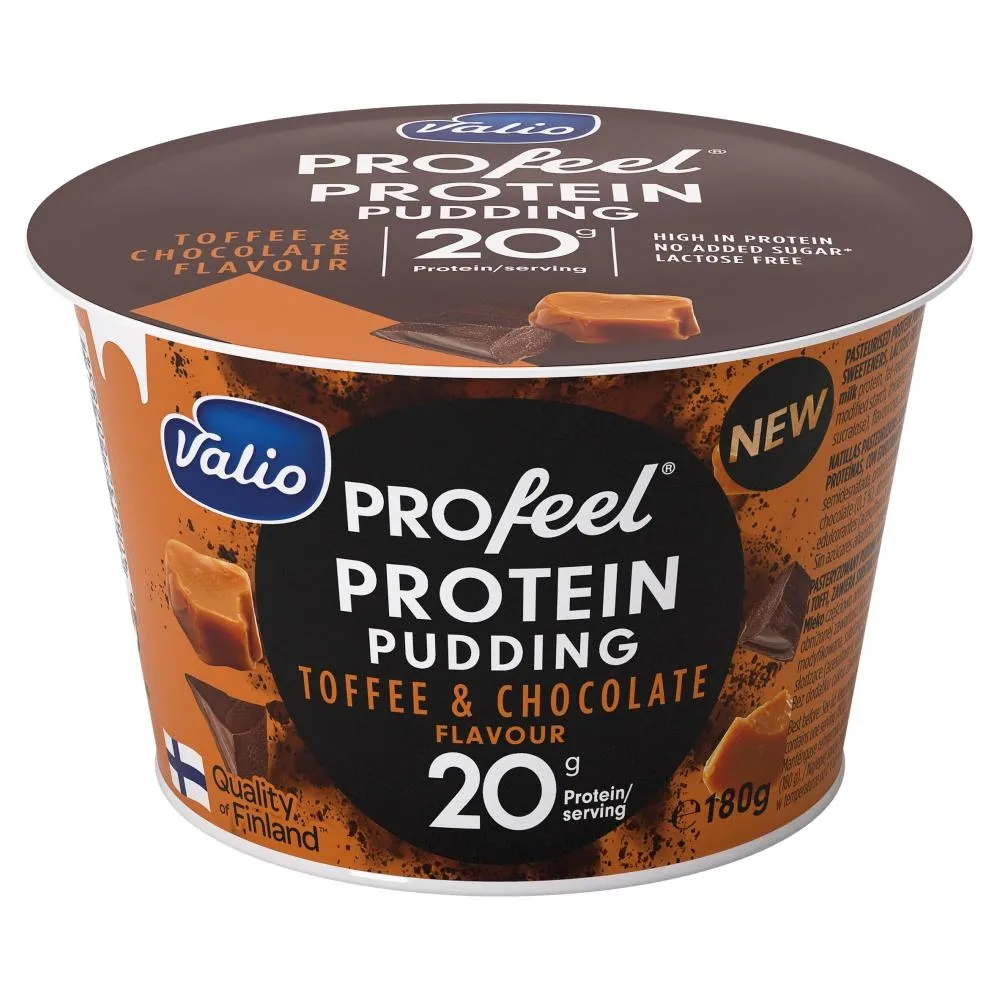 Valio PROfeel Pudding proteinowy o smaku czekoladowym i toffi 180 g