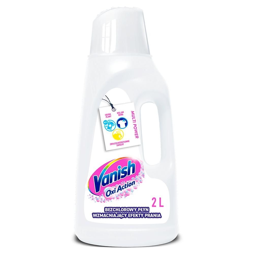 Vanish Oxi Action Odplamiacz do białych tkanin w płynie 2 l