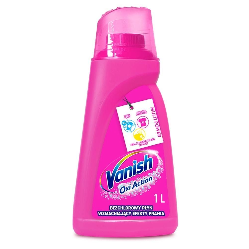 Vanish Oxi Action Odplamiacz do tkanin w płynie 1 l