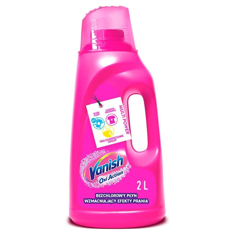 Vanish Oxi Action Odplamiacz do tkanin w płynie 2 l