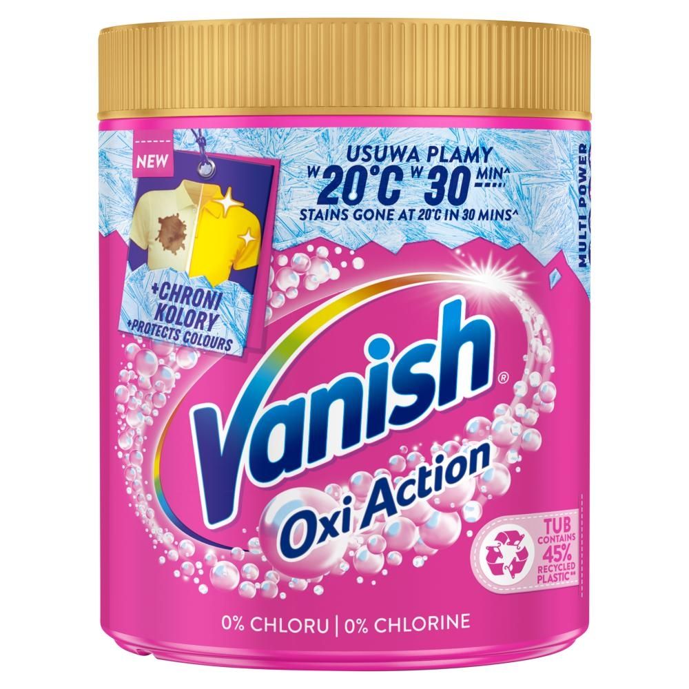 Vanish Oxi Action Odplamiacz do tkanin w proszku 970 g