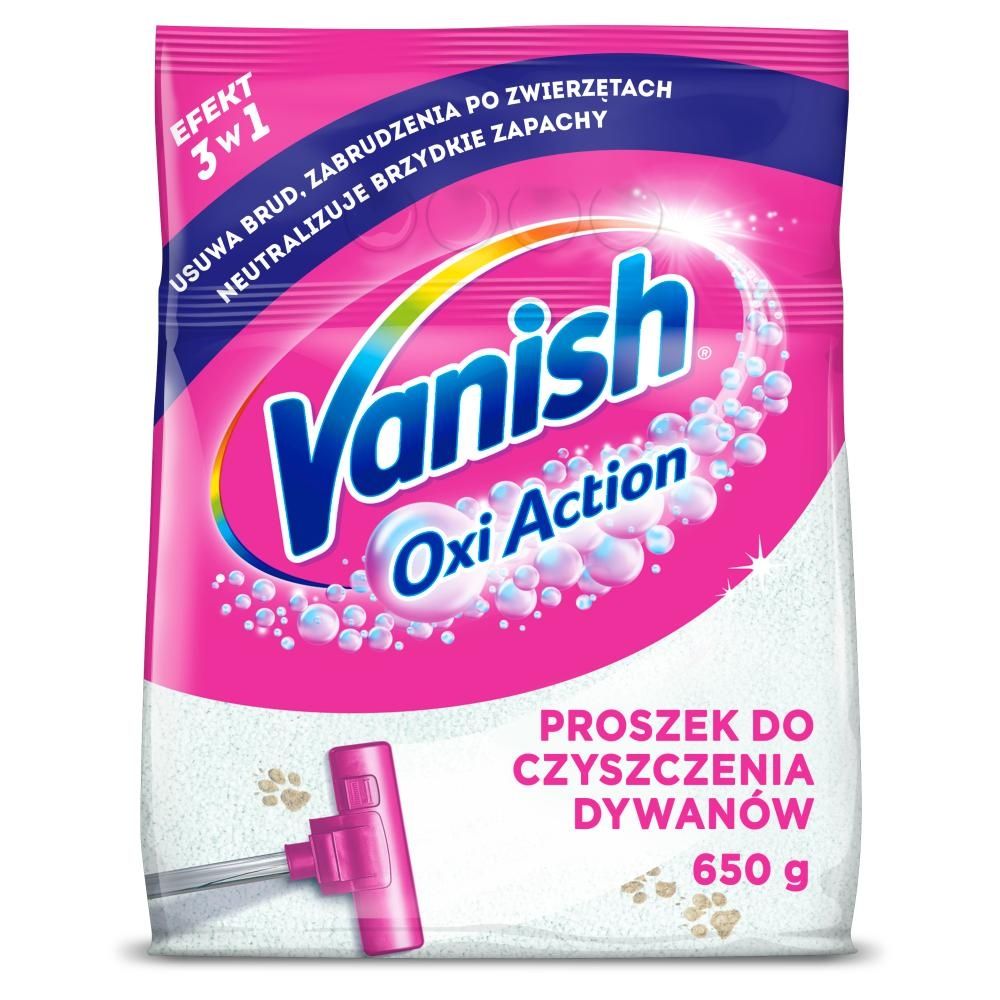 Vanish Oxi Action Proszek do dywanów 650 g