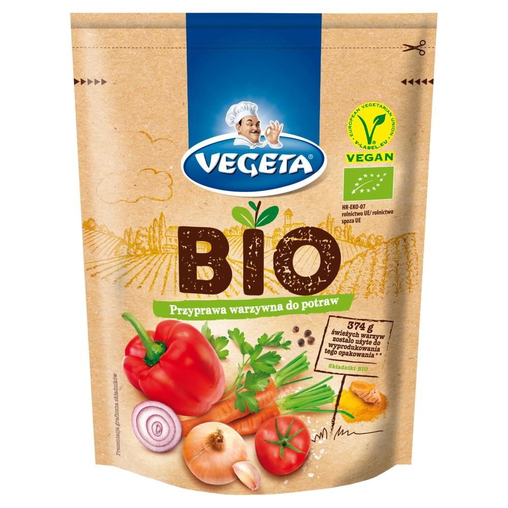 Vegeta Bio Przyprawa warzywna do potraw 120 g