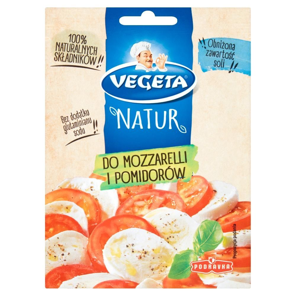 Vegeta Natur Mieszanka przyprawowa do mozzarelli i pomidorów 20 g