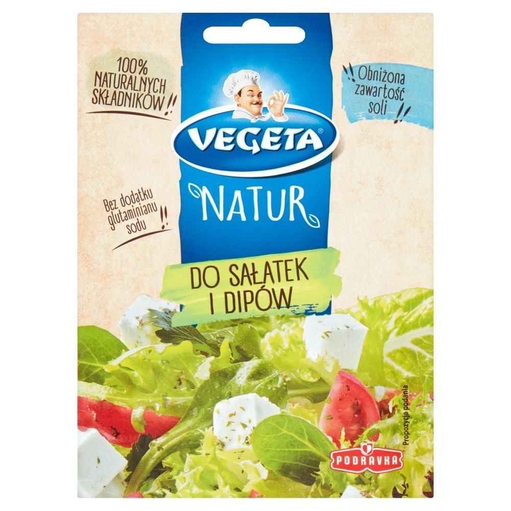 Vegeta Natur Mieszanka przyprawowa do sałatek i dipów 20 g