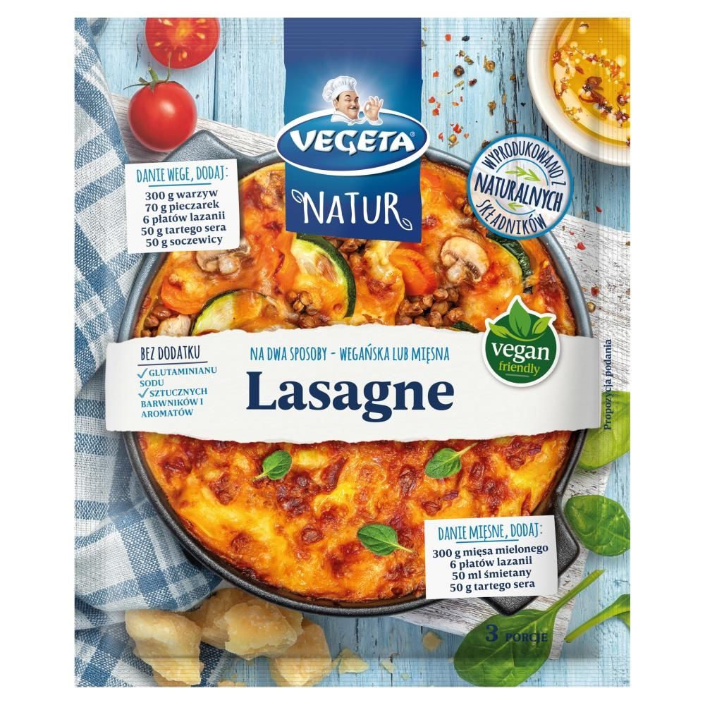 Vegeta Natur Mieszanka warzyw ziół i przypraw do dań lasagne 45 g