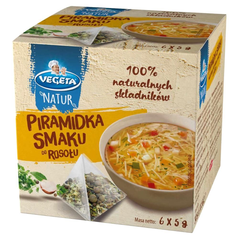 Vegeta Natur Piramidka smaku do rosołu 30 g (6 x 5 g)