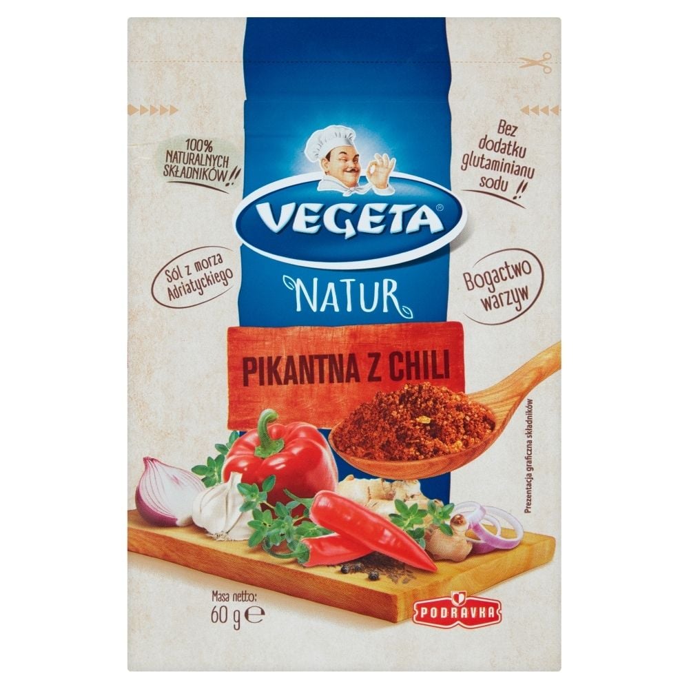 Vegeta Natur Przyprawa pikantna z chili 60 g