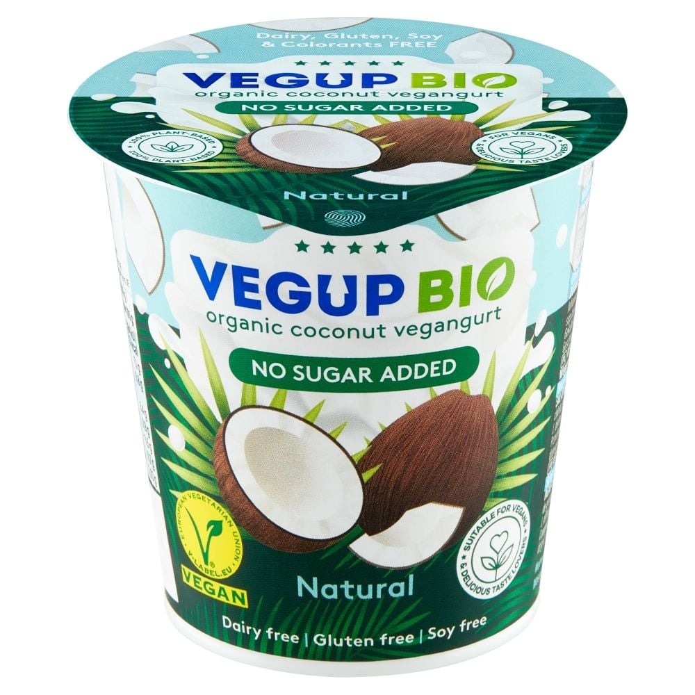 Vegup Bio Natural Kokosowy vegangurt 140 g