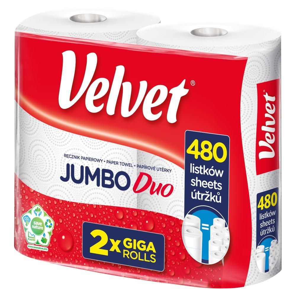 Velvet Jumbo Duo Ręcznik papierowy 2 rolki