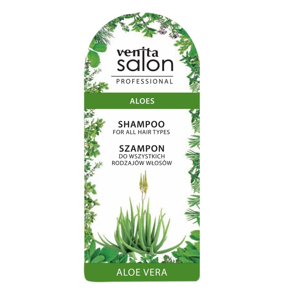 VENITA SALON SZAMPON DO WŁOSÓW Z ALOESEM 500 ml