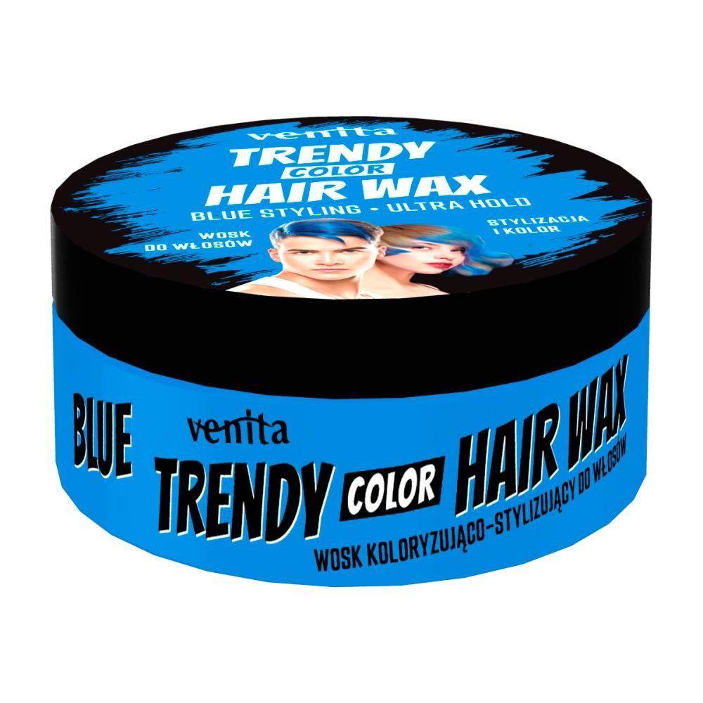 Venita TRENDY COLOR HAIR WAX wosk stylizująco-koloryzujący BLUE