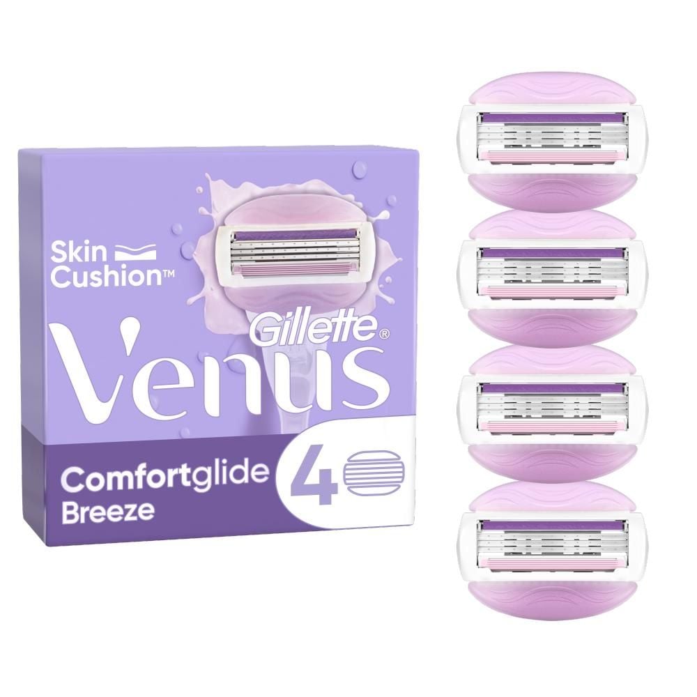 Venus Comfortglide Breeze Wkłady do maszynki x4