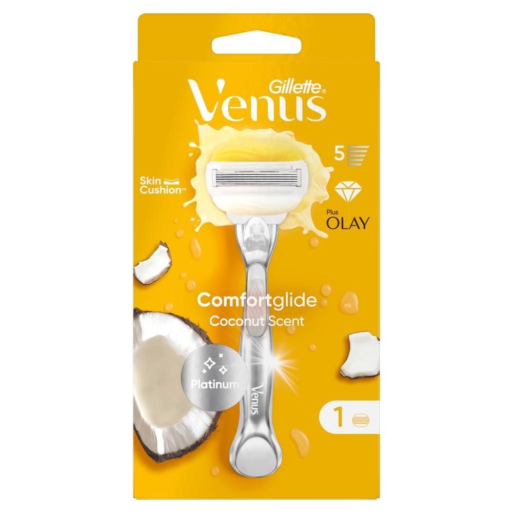 Venus Comfortglide Coconut plus Olay Maszynka z 1 wkładem