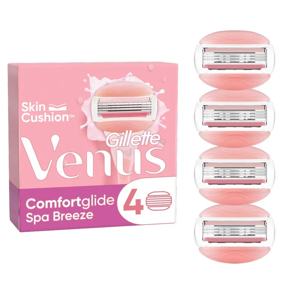 Venus Comfortglide Spa Breeze Wkłady do maszynki x4