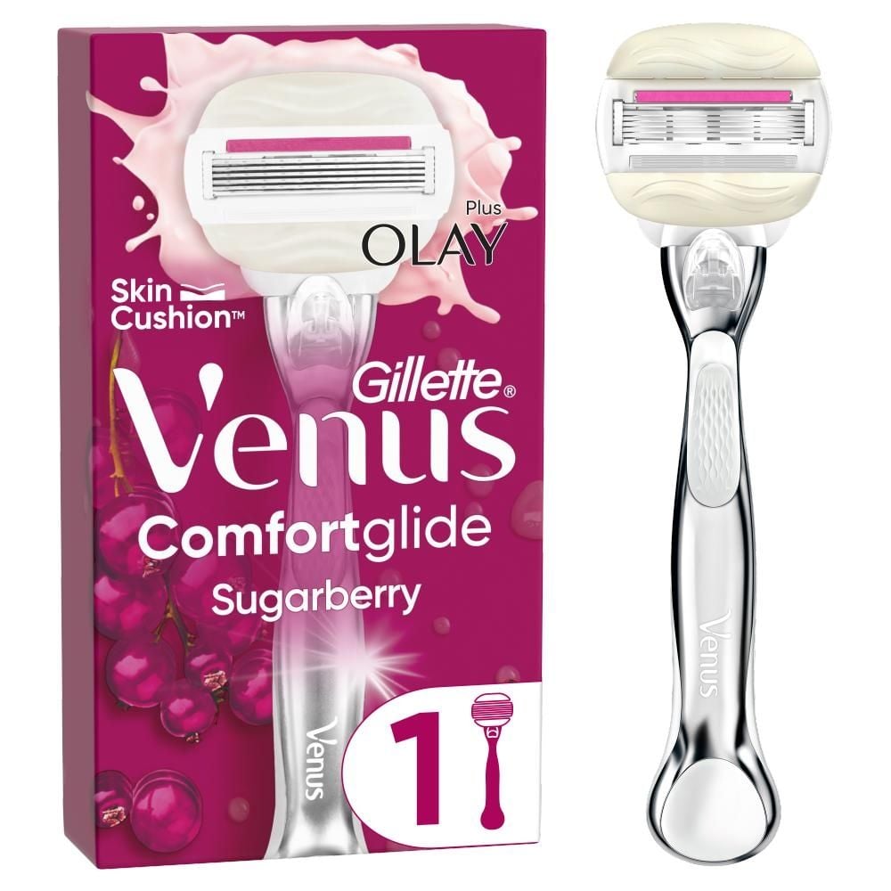 Venus Comfortglide Sugarberry plus Olay Maszynka z 1 wkładem