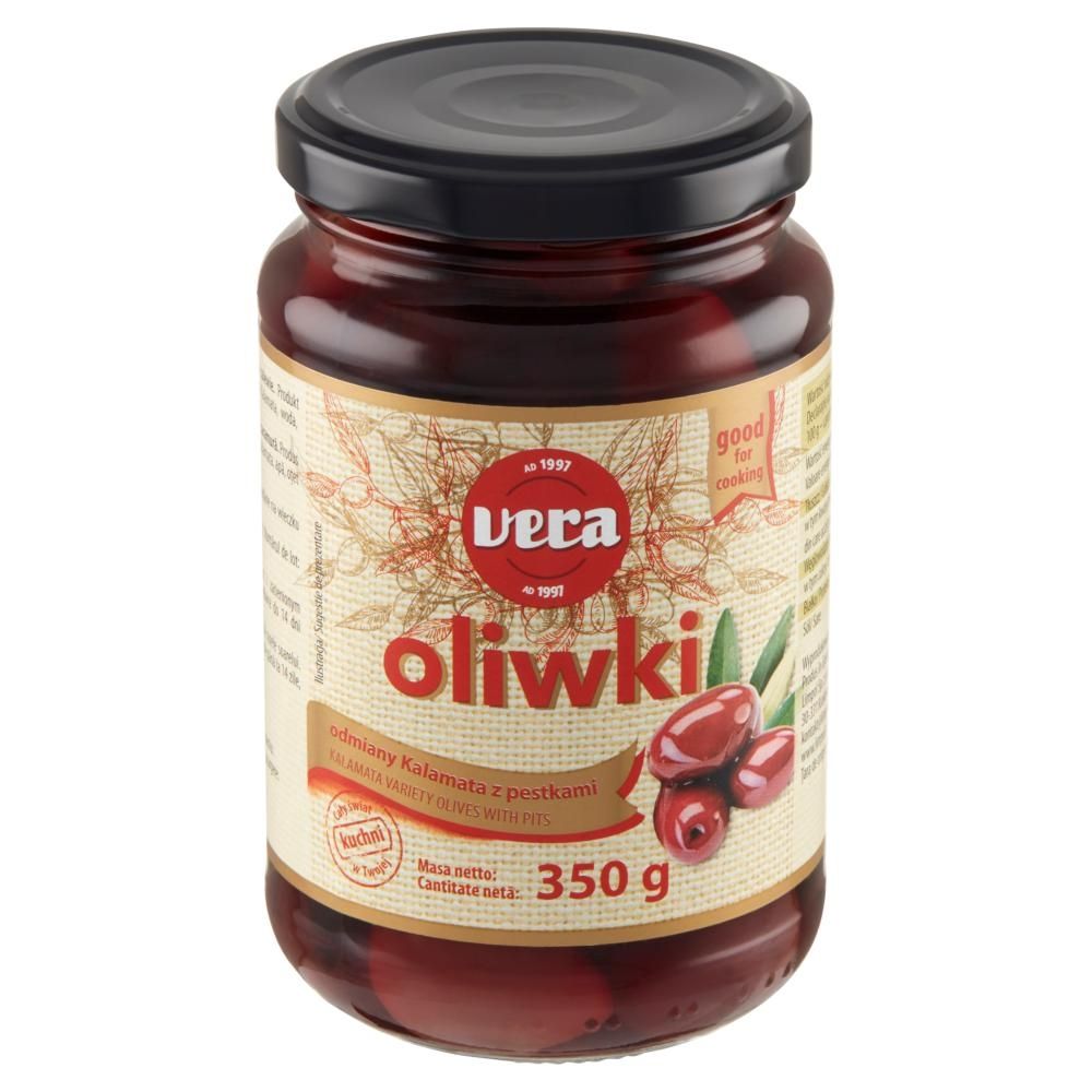 Vera Oliwki odmiany Kalamata z pestkami 350 g