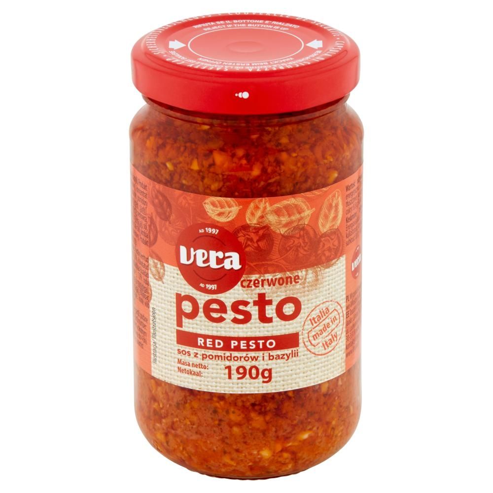 Vera Pesto czerwone 190 g